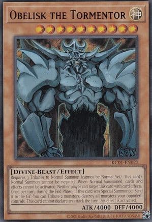 Obelisk the Tormentor — 25th Anniversary Ultimate Kaiba Set