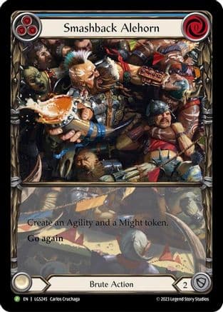 Smashback Alehorn - LGS245 — Flesh and Blood: Promo Cards Flesh and Blood card by Carlos Ovejeta