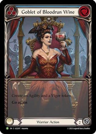 Goblet of Bloodrun Wine - LGS247 — Flesh and Blood: Promo Cards
