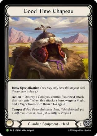 Good Time Chapeau - LGS248 — Flesh and Blood: Promo Cards