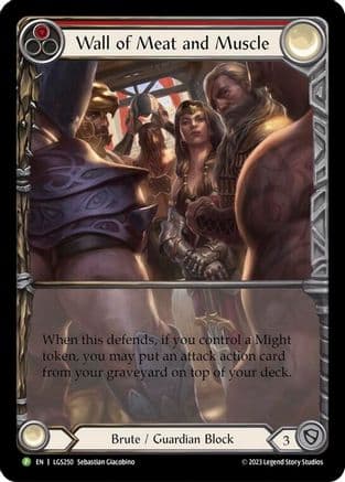 Wall of Meat and Muscle - LGS250 — Flesh and Blood: Promo Cards