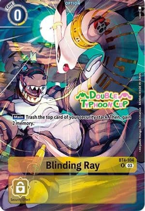 Blinding Ray (Bonus Pack) — Digimon Card Game card