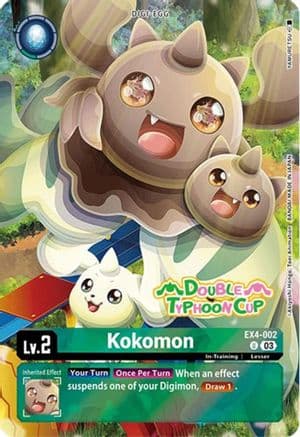 Kokomon (Bonus Pack) — Starter Deck 17: Double Typhoon Advanced Deck Set Pre-Release Cards