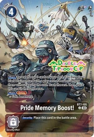 Pride Memory Boost! (Bonus Pack) — Digimon Card Game card
