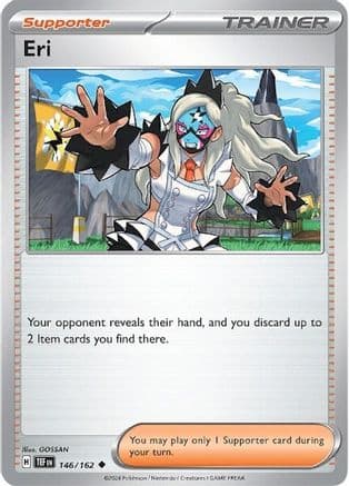 Eri - 146/162 — SV05: Temporal Forces Pokémon TCG card by GOSSAN