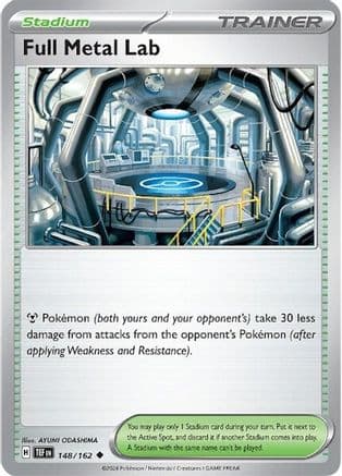 Full Metal Lab — SV05: Temporal Forces Pokémon TCG card by AYUMI ODASHIMA