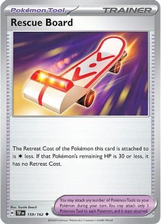 Rescue Board — SV05: Temporal Forces Pokémon TCG card by Toyste Beach