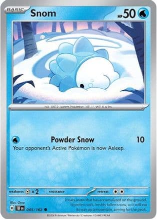 Snom - 045/162 — SV05: Temporal Forces Pokémon TCG card by Orca