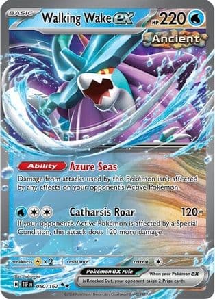 Walking Wake ex - 050/162 — SV05: Temporal Forces Pokémon TCG card by takuyoa