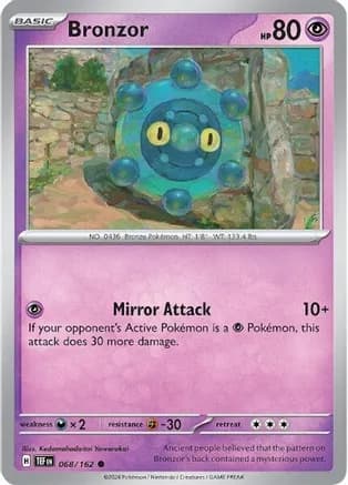 Bronzor - 068/162 — SV05: Temporal Forces
