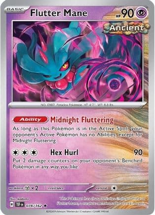 Flutter Mane — SV05: Temporal Forces Pokémon TCG card by kodama