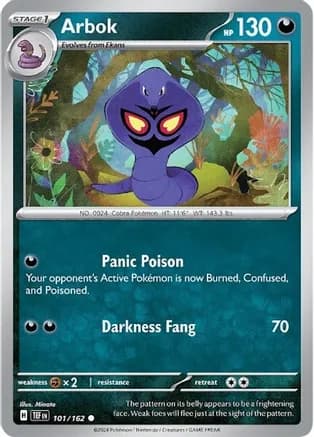 Arbok - 101/162 — SV05: Temporal Forces