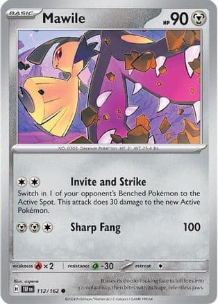 Mawile — SV05: Temporal Forces Pokémon TCG card by aspara