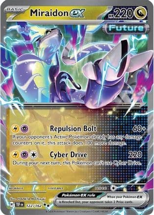 Miraidon ex — SV05: Temporal Forces Pokémon TCG card by PLANETA Mochizuki