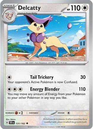 Delcatty — SV05: Temporal Forces Pokémon TCG card by Keisin