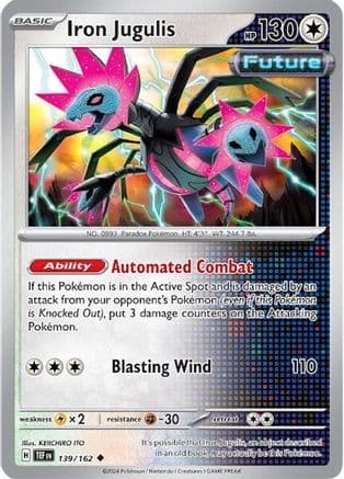 Iron Jugulis — SV05: Temporal Forces Pokémon TCG card by KEIICHIRO ITO