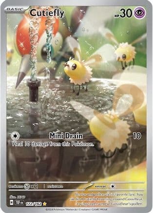 Cutiefly - 172/162 — SV05: Temporal Forces Pokémon TCG card by REND