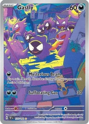 Gastly - 177/162 — Pokémon TCG card