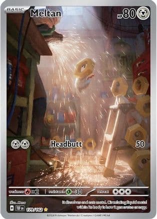 Meltan - 179/162 — SV05: Temporal Forces Pokémon TCG card by Masa