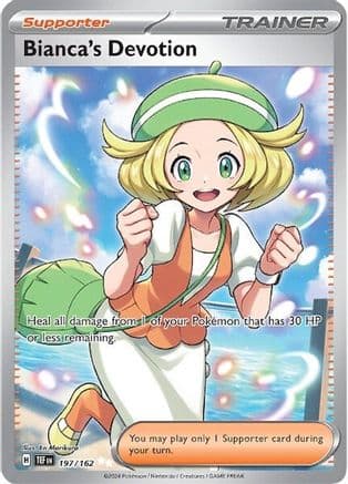 Bianca's Devotion - 197/162 — SV05: Temporal Forces Pokémon TCG card by En Morikura