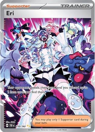 Eri - 210/162 — SV05: Temporal Forces Pokémon TCG card by DOM