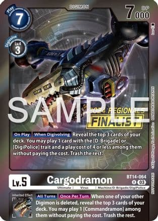Cargodramon (2024 Regionals Finalist) — Blast Ace