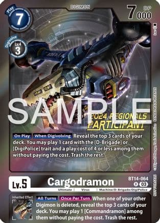 Cargodramon (2024 Regionals Participant) — Blast Ace