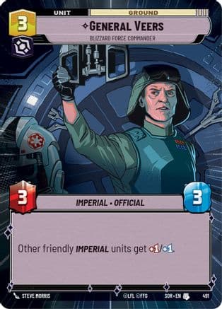 General Veers - Blizzard Force Commander (Hyperspace) — Spark of Rebellion