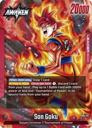 Son Goku - FB02-001 — Blazing Aura
