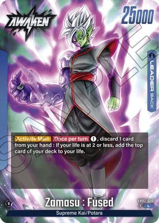 Zamasu : Fused - FB02-036 — Blazing Aura