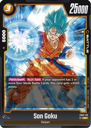 Son Goku - FB02-118 — Blazing Aura