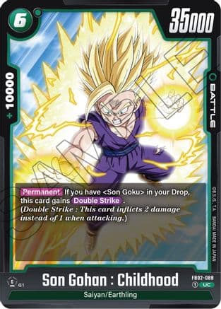 Son Gohan : Childhood - FB02-088 — Blazing Aura