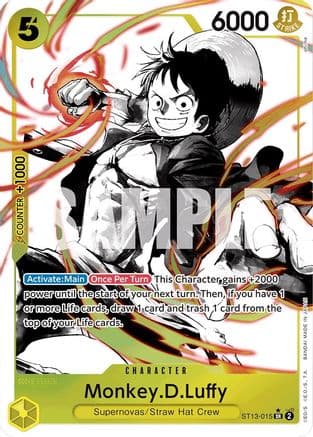 Monkey.D.Luffy (015) (Parallel) — One Piece Card Game card