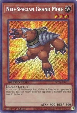 Neo-Spacian Grand Mole (Secret Rare) — Yu-Gi-Oh! card