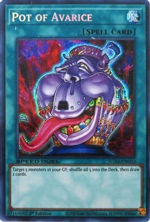 Pot of Avarice (Secret Rare) — Yu-Gi-Oh! card
