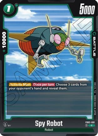 Spy Robot — Blazing Aura