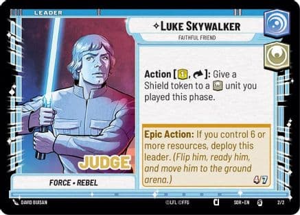 Luke Skywalker - Faithful Friend — Judge Promos