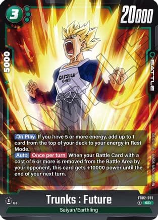Trunks : Future - FB02-091 — Blazing Aura