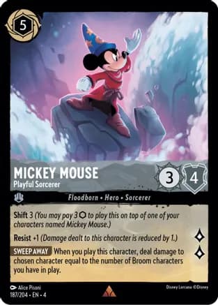 Mickey Mouse - Playful Sorcerer — Ursula's Return