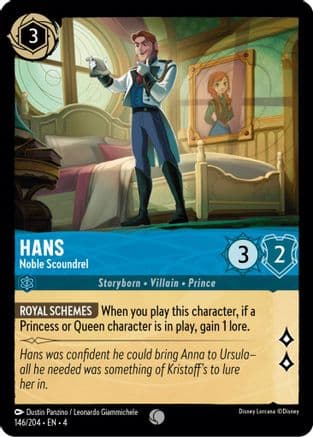 Hans - Noble Scoundrel — Ursula's Return