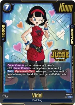 Videl (Judge Pack (Store Judge) 01) — Tournament and Championship Promos