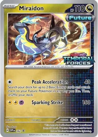 Miraidon - 092 (Prerelease) — SV: Scarlet & Violet Promo Cards