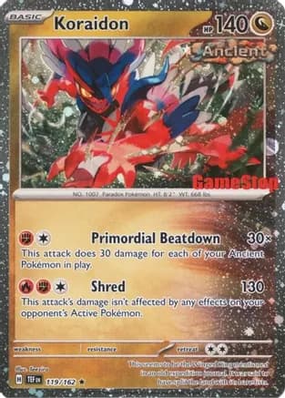 Koraidon (Gamestop Promo) — Miscellaneous Cards & Products