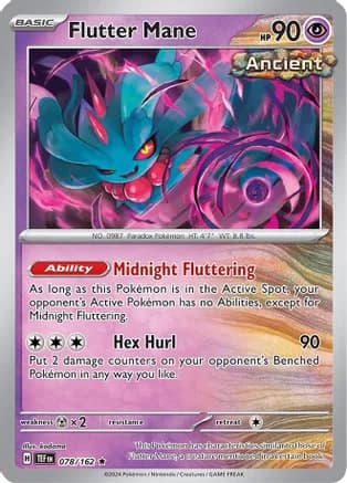 Flutter Mane - 078/162 — Deck Exclusives