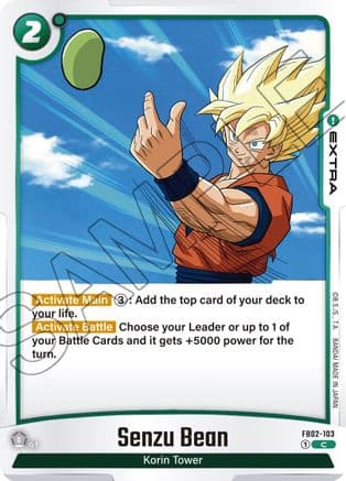Senzu Bean — Blazing Aura