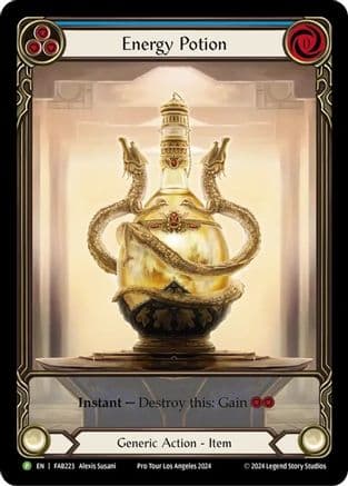 Energy Potion - FAB223 — Flesh and Blood: Promo Cards