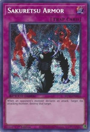 Sakuretsu Armor (Secret Rare) — Yu-Gi-Oh! card