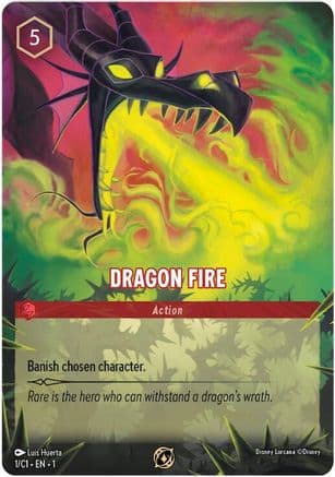 Dragon Fire — Disney Lorcana Promo Cards