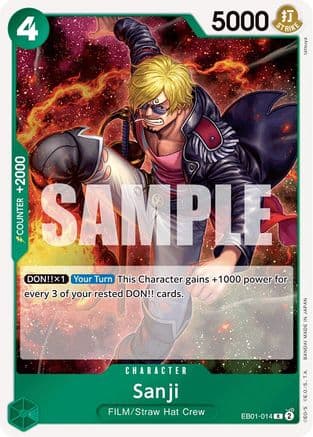 Sanji — Extra Booster: Memorial Collection