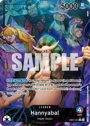 Hannyabal (Alternate Art) — Extra Booster: Memorial Collection